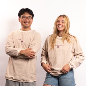 Lightweight Embroidered Corduroy Crewneck