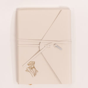 John Calvin Leather Wrap Journal
