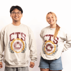 Vintage Oversized Laurels Crewneck