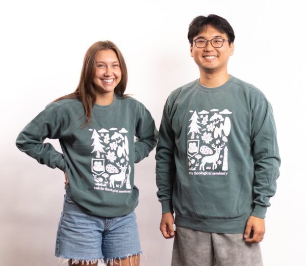 Michigan Woodblock Crewneck - Image 3